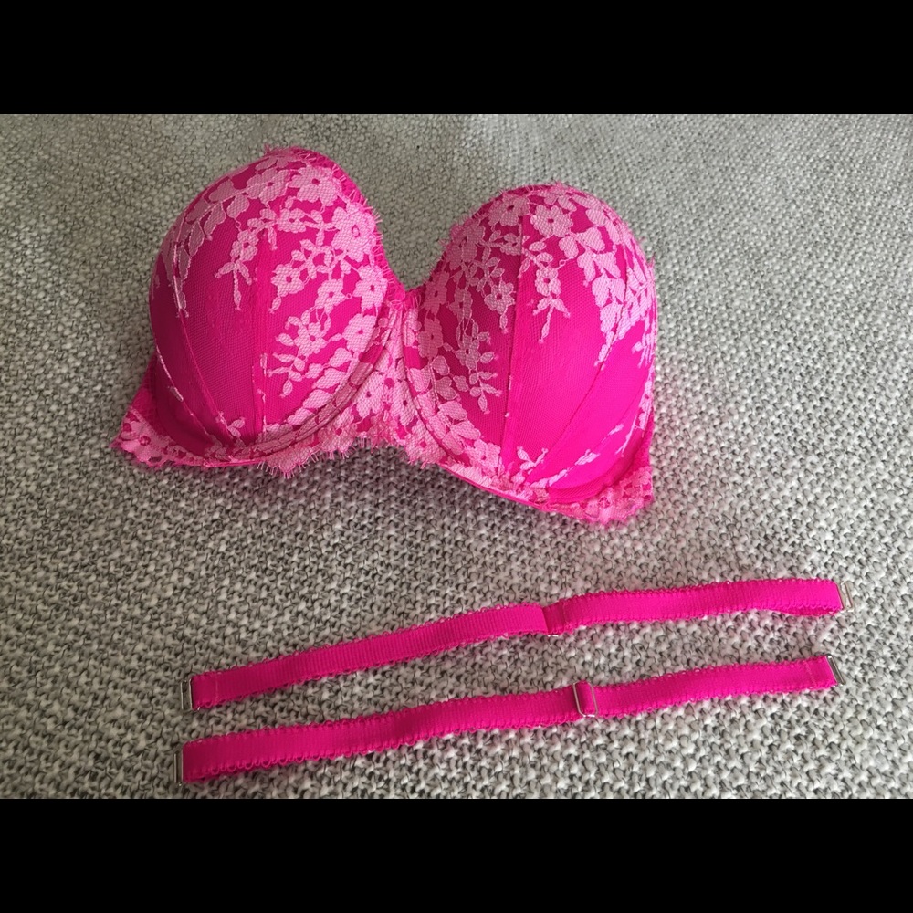 Like New Fuscia Balconet Bra